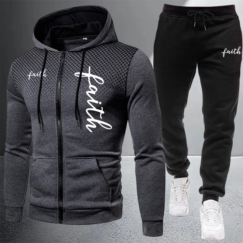 Jacket Winter Clothing - 2026 Herren-Trainingsanzug, Lässige Zip-Jacke, Kapuzenpullover, Outdoor-Sportbekleidung,