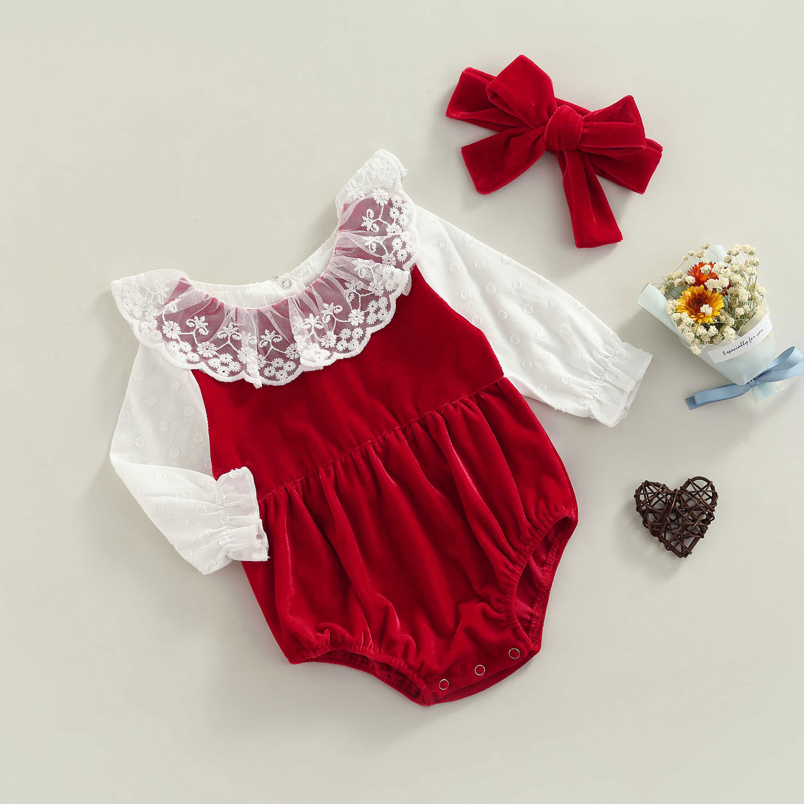 Winter Clothing Newborn - Frühling Winter Neugeborenen Baby Mädchen Strampler