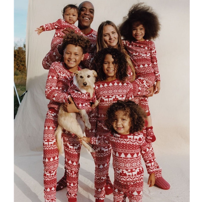 Winter Clothing Looks - Kleidung Set Mom Männer Baby Mädchen