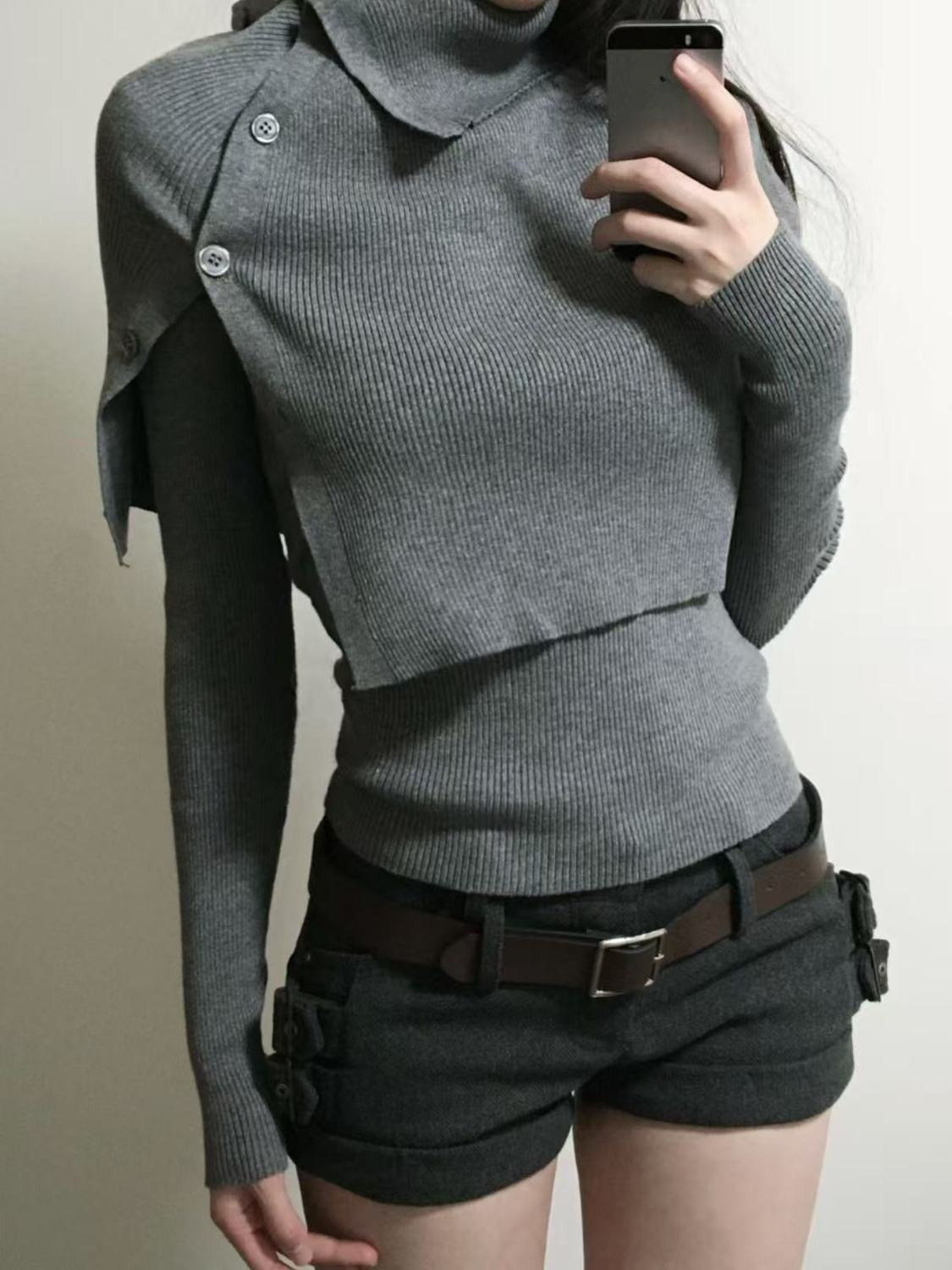 Winter Clothing Kit - Vintage Subkultur Pullover Casual Frauen Langarm