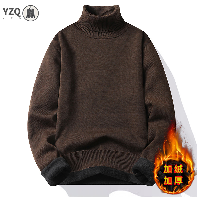 Winter Clothing Trends - Sweatwear Herren Anti-Pilling Hochwertiger gestrickter Rollkragenpullover