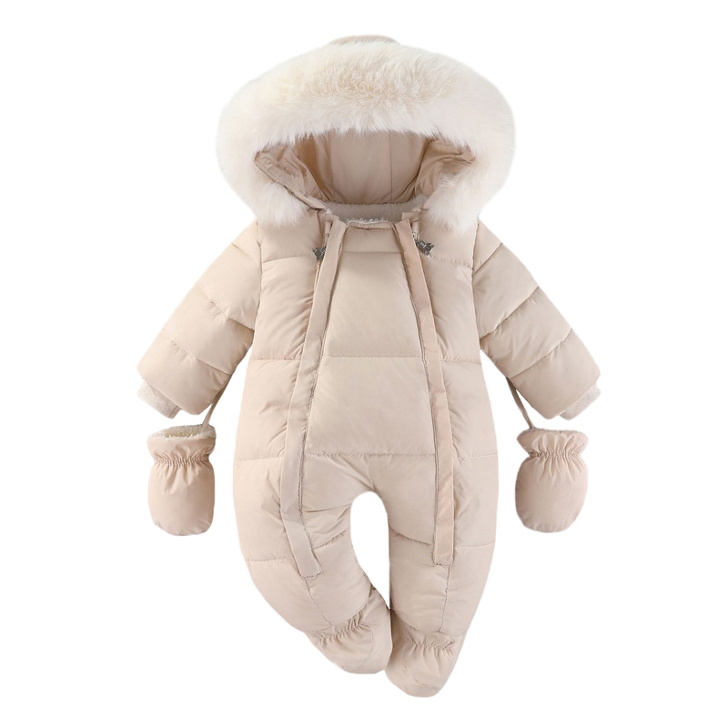 Winter Clothing Newborn - Winter Neugeborenen Baby Strampler Mit Handschuhe