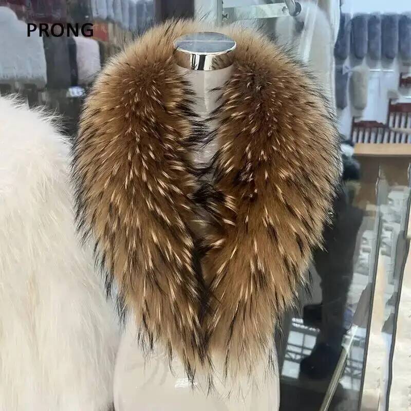 Natürliche Waschbären Pelz Kra – Jacket Winter Clothing Bewertung und Preis