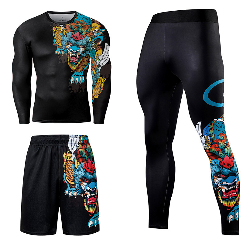 2/3PCS Männer Jiu jitsu Traini – Winter Clothing Kit Bewertung und Preis