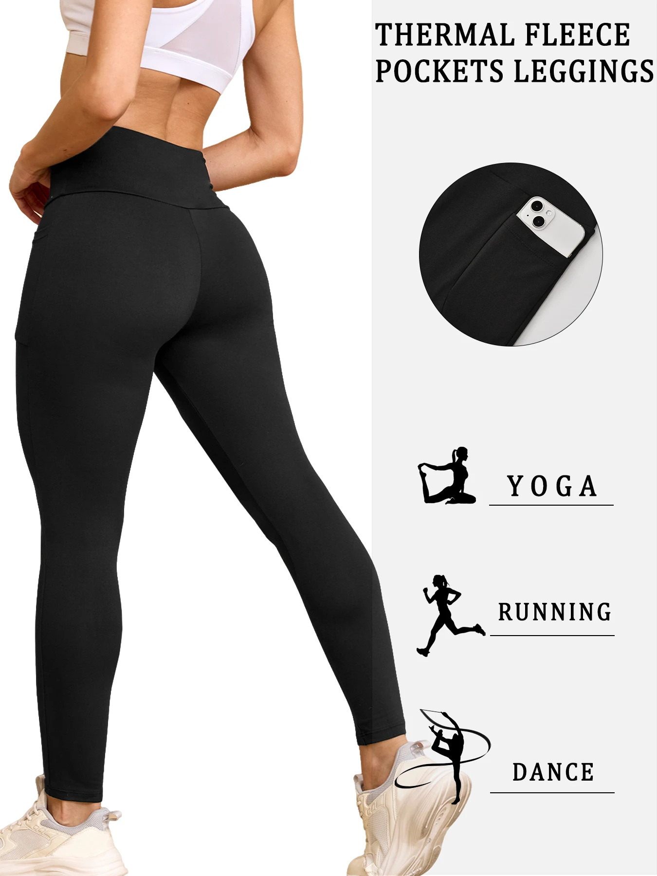 Damen-Thermo-Leggings mit Flee – Winter Yoga Clothing Bewertung und Preis