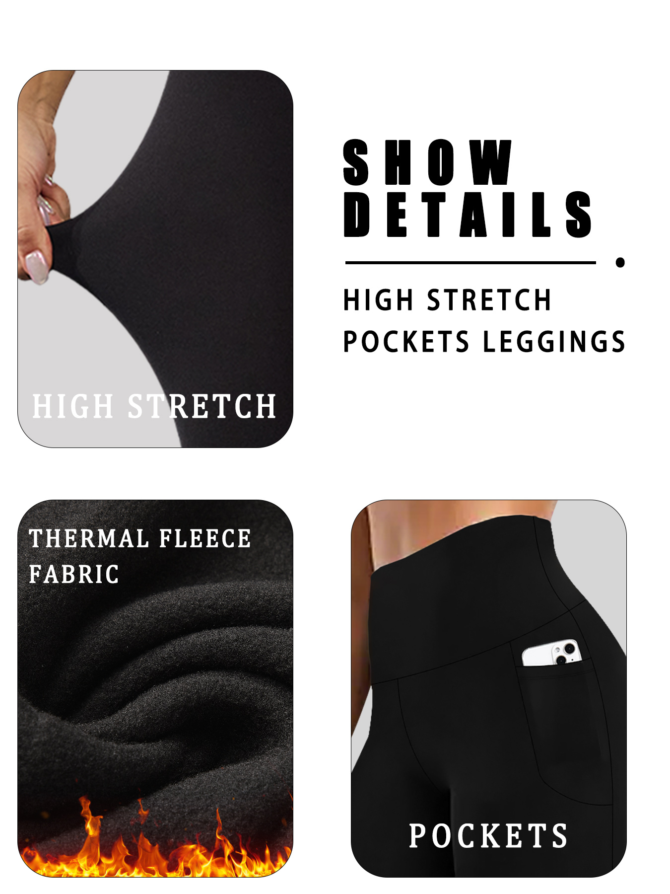 Damen-Thermo-Leggings mit Flee – Winter Yoga Clothing Bewertung und Preis