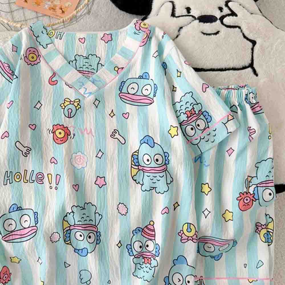 Sanrio Hangyodon Damen-Pyjama- – Winter Clothing Kit Bewertung und Preis