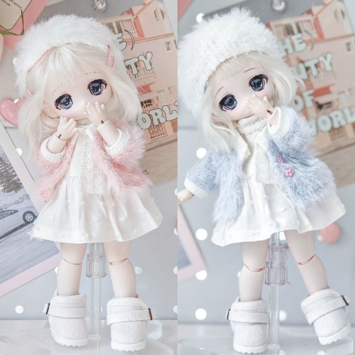 Bonnie Bunny Dream BJD Puppenk – Winter Clothing Options Bewertung und Preis