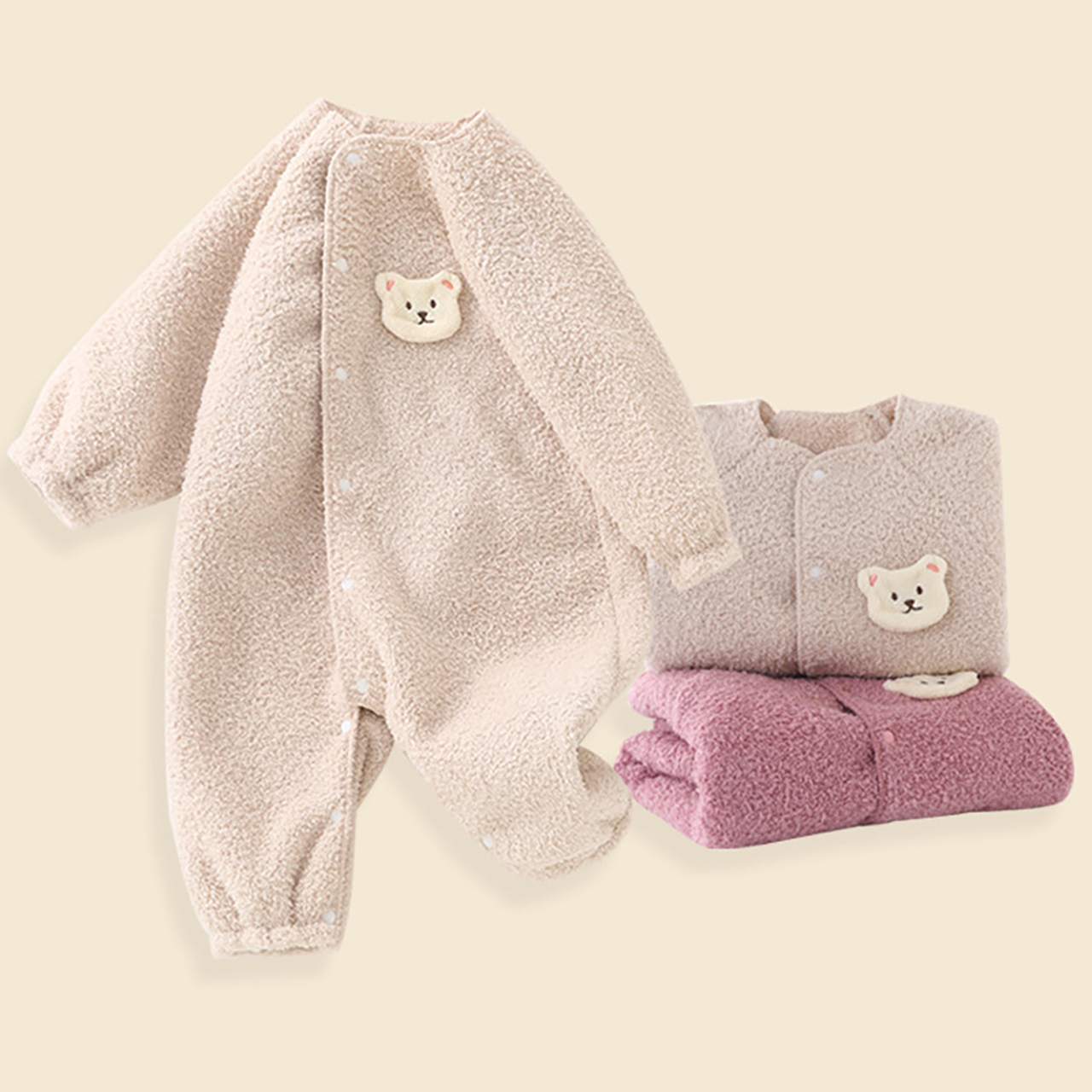 Winter-Baby-Overall, mit Fleec – Winter Clothing Newborn Bewertung und Preis