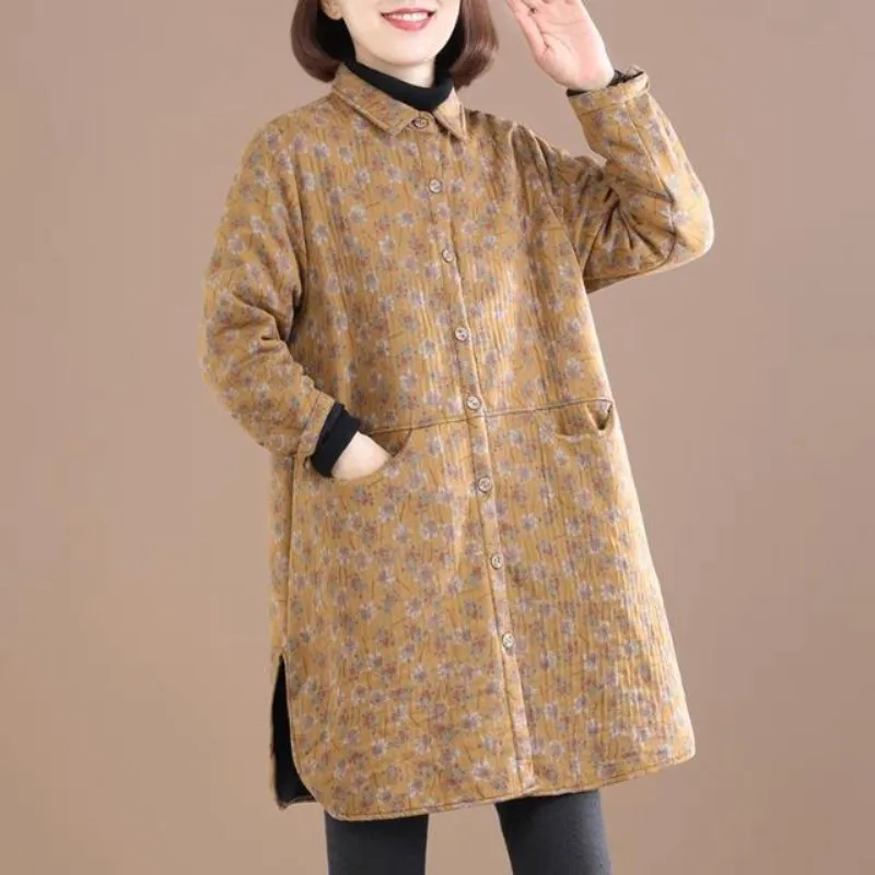 Vintage Blumen druck Frauen ja – Winter Clothing Trends Bewertung und Preis